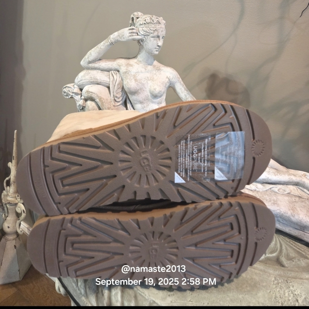 Ugg Tania Chevron Boots Fur Shearling SN 1012391 Designer Luxury Winter #169 - Picture 11 of 14